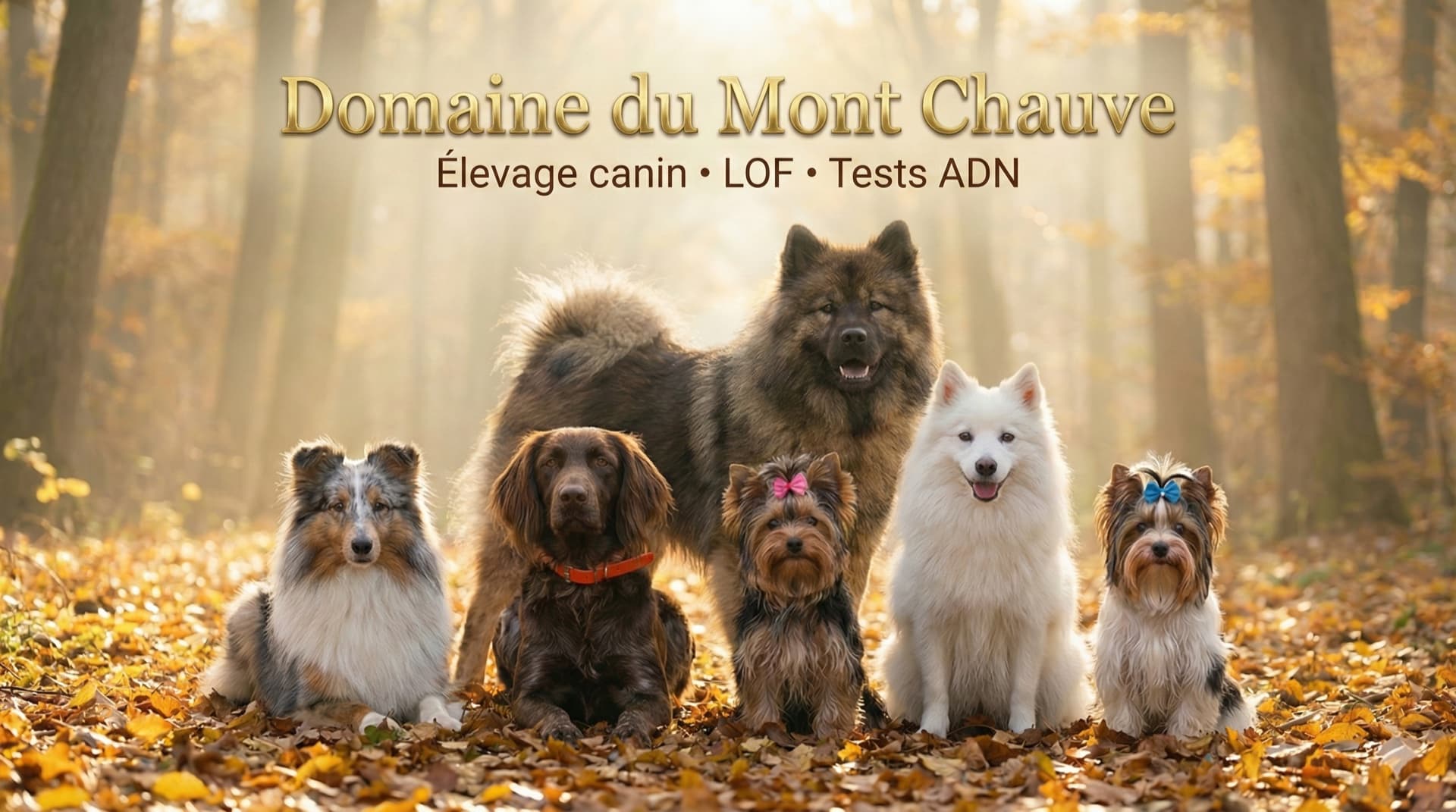 Le Domaine du Mont Chauve — Élevage canin