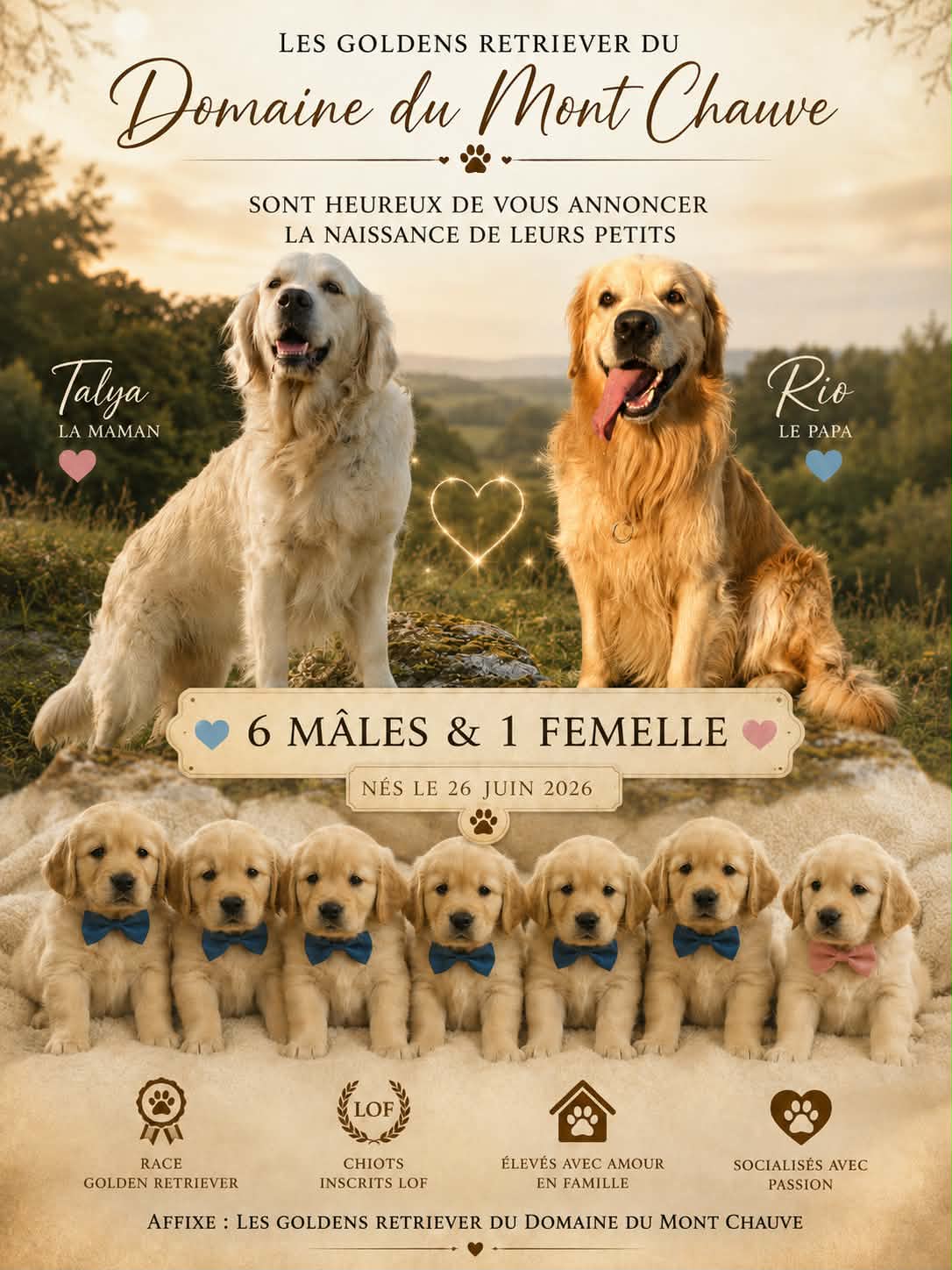 Photo d'un Golden Retriever